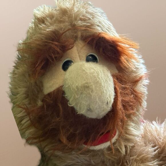 Vintage 1977 Animal Fair Bigfoot Capitan Caveman?? Stuffed Animal Plush 21” - Picture 10 of 12